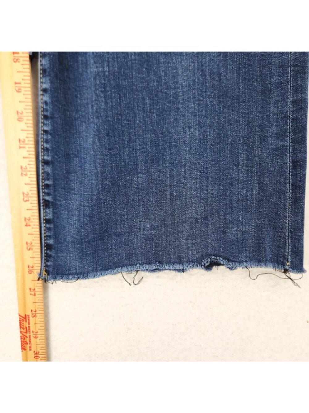 KUT From The Kloth Jeans Womens 6 Short Blue Meg Mid Rise Fab Ab Wide Leg Denim - Picture 6 of 13